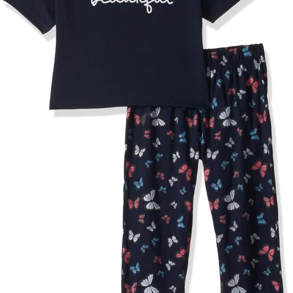T2F Girls GLS-PJS-01 Pajama Set (pack of 2)
