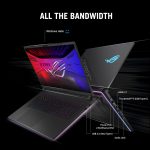 ⁦ASUS ROG Strix SCAR 18 (2025) Gaming Laptop, 18” ROG Nebula HDR 16:10 2.5K 240Hz/3ms, NVIDIA® GeForce RTX™ 5080, Intel® Core™ Ultra 9 275HX, 32GB DDR5-5600, 2TB PCIe Gen 4 SSD, Wi-Fi 7, Windows 11 Pro⁩ - الصورة ⁦8⁩
