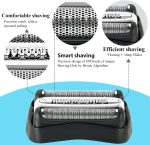 ⁦Series 3 32B Replacement Shaver Head for Braun, Foil & Cutter Razor Replacement Head, Compatible with Braun 301S, 310S, 320S, 330S, 340S, 360S, 3000S, 3010S, 30S, 3020S, 350CC, 370CC, 3050CC (2 PACK)⁩ - الصورة ⁦2⁩