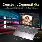 ⁦Lenovo Chromebook Premium 15.6" FHD Slim Light Laptop Computer Business & Student, Intel Celeron N4500, 4GB RAM, 192GB Storage (64GB eMMC+ 128GB Card), WiFi 6, Long Battery, Chrome OS HubxcelAccessory⁩ - الصورة ⁦6⁩