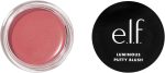e.l.f. Cosmetics Luminous Putty Blush, Putty To Powder Blush With A Shimmer Finish, Lightweight, Buildable Formula, Bermuda
