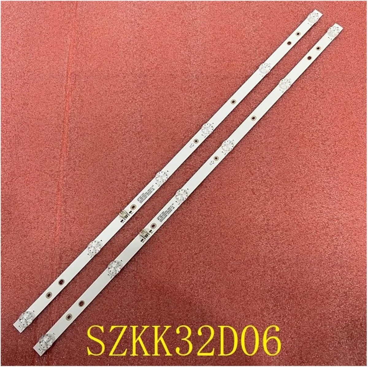⁦TILLOJJ LED backlight strip 6LED for K.on/ka LED32F1000 RF-BK320E30-0601S-07 SZKK32D06-ZC22AG-08 KKTV D32C K32K5 (Color : Kit 2pcs For 1 TV)⁩ - الصورة ⁦2⁩