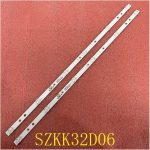 ⁦TILLOJJ LED backlight strip 6LED for K.on/ka LED32F1000 RF-BK320E30-0601S-07 SZKK32D06-ZC22AG-08 KKTV D32C K32K5 (Color : Kit 2pcs For 1 TV)⁩ - الصورة ⁦2⁩
