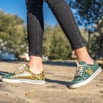 ⁦DOGO Vegan Leather Sneakers for Women - Handmade and Unique Fashion Sneakers for Women⁩ - الصورة ⁦6⁩