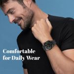 ⁦NESLIN Magnetic Band Compatible with Huawei Watch GT5/GT5 Pro 2024/GT4/Watch 4/4 Pro 46mm/GT3/GT3 Pro 46mm/GT2/GT 46mm/GT2 Pro/GT2e/GT Runner, 22mm Magnetic D-Buckle Replacement Silicone Strap⁩ - الصورة ⁦7⁩
