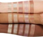 ⁦Khazna Highlighter Powder Palette, Makeup Palette Facial Bronzers Illuminator Palette Highlighter Baked Waterproof Long Lasting Brilliant Lighten Skin Color (5 Color, 1 Count (Pack of 1))⁩ - الصورة ⁦7⁩