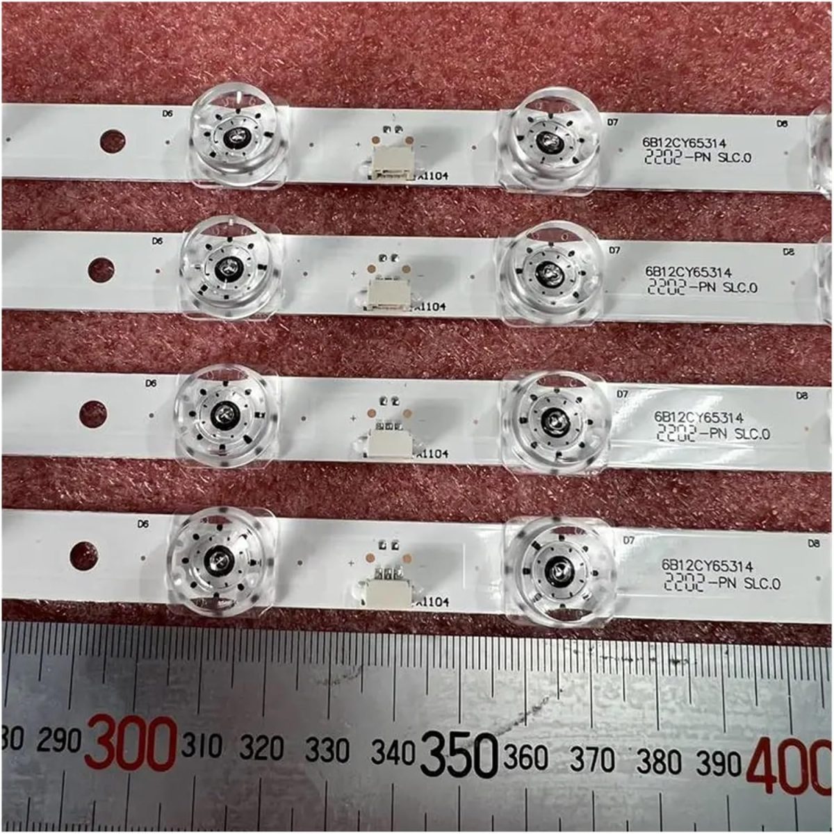 ⁦TILLOJJ LED Backlight 12LED for T.C/L 65S431 65S434 65S435 65S443 65P618 65V2D 65L8 65F9 6533F9 65V690 65N668 65A465 65RP620K GIC65LB105⁩ - الصورة ⁦2⁩
