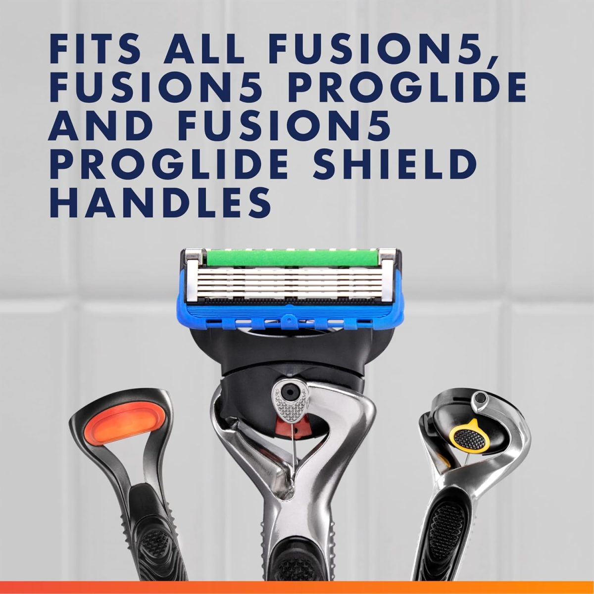 ⁦Gillette ProGlide Razor Refills for Men, 12 Razor Blade Refills⁩ - الصورة ⁦5⁩