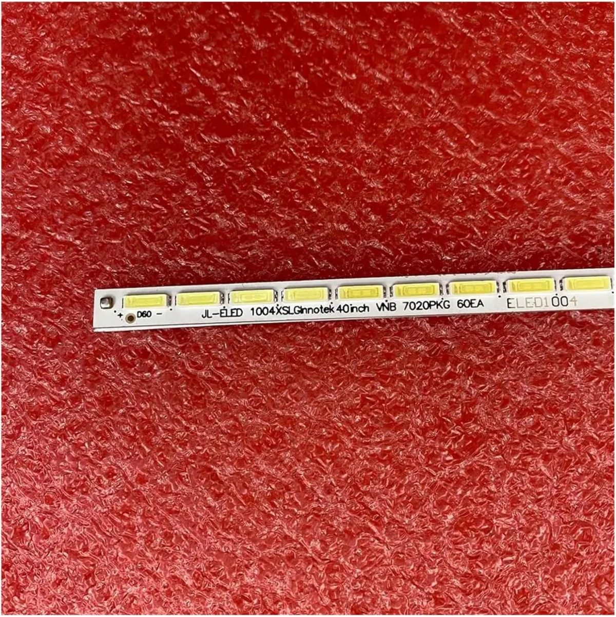 ⁦شريط اضاءة خلفية LED من تيلوج لاجهزة L/G ونوت كيه 40 انش VNB 7020PKG 60EA LT-40C755A 40C755B 40C755C 40HE1511-B LED40127FHDCNTD LUXC0140001 (اللون: قطعة واحدة لـ 1 قطعة التلفزيون)⁩ - الصورة ⁦3⁩