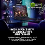 ⁦MSI Raider 18 HX AI 18” 120Hz UHD+ Gaming Laptop: Intel Core U9-285HX, NVIDIA Geforce RTX 5080, 64GB DDR5, 4TB NVMe SSD, Thunderbolt 5, Wi-Fi 7, Win 11 Home: Black A2XWIG-014US⁩ - الصورة ⁦4⁩