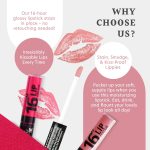 ⁦Dermacol Dc 16-Hour Long-Lasting Liquid Lipstick | Lip Plumper Balm & Colour Gloss | Beauty Cosmetics With Matte And Glitter Finish | Two-Phase Set | Non-Drying Formula | No.1 Nude Pink, 7.1 Ml⁩ - الصورة ⁦5⁩