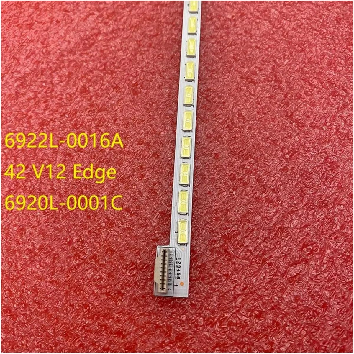 ⁦شريط اضاءة خلفية LED لـ TC-L42E5BG 42PFL4007G 42PFL5007G 42PFL6007 42PFL4317K 42L575T 42LS570T 42LS570S 42LM620T 42LM615S 42LM6200 (اللون: مجموعة 1 قطعة لـ 1 قطعة التلفزيون)⁩ - الصورة ⁦3⁩