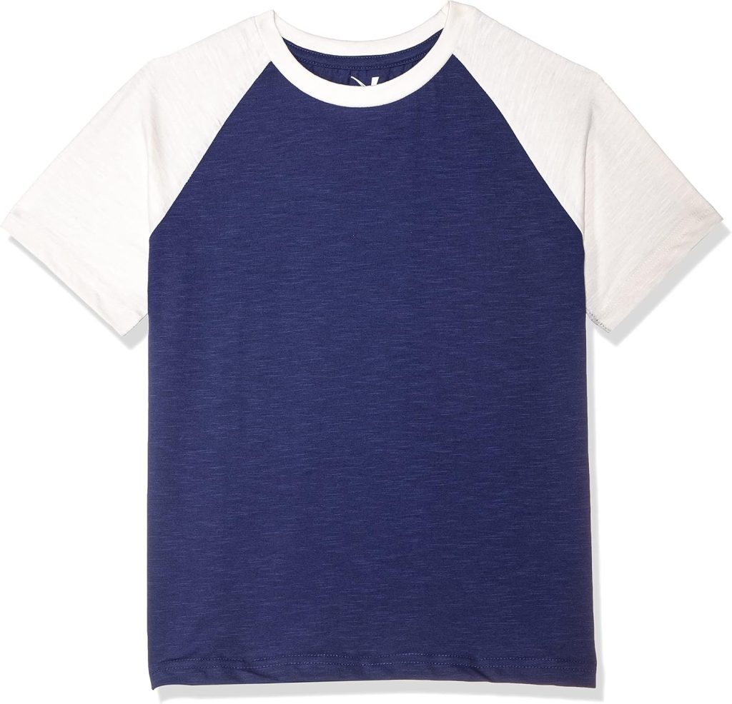 YOI Boys Raglan Classic Round Neck Tee - Short Sleeves