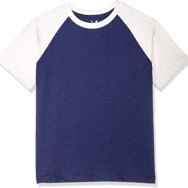 YOI Boys Raglan Classic Round Neck Tee - Short Sleeves