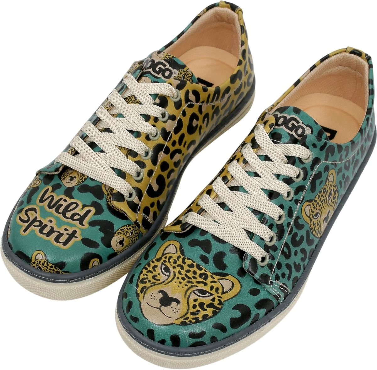 DOGO Vegan Leather Sneakers for Women - Handmade and Unique Fashion Sneakers for Women