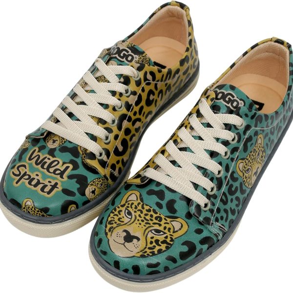 DOGO Vegan Leather Sneakers for Women - Handmade and Unique Fashion Sneakers for Women