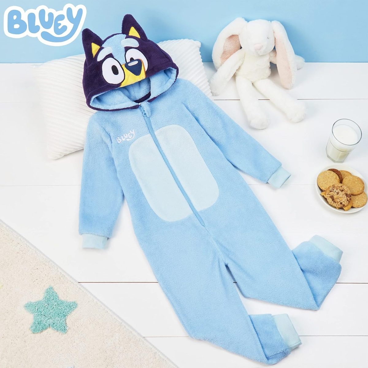 ⁦BLUEY Boy's Onesie Loungewear⁩ - الصورة ⁦2⁩