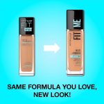 ⁦MAYBELLINE Fit Me! Matte + Poreless Foundation - Natural Beige 220⁩ - الصورة ⁦2⁩