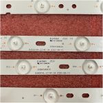 ⁦10pcs LED Backlight For SE55UY04 X505BV 50CE1120 DH50D14L DH50D14R-ZC14F-04 CN50HA708 CRH-K503535T0514R39U K503535T0514L39U⁩ - الصورة ⁦4⁩