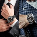 ⁦Stainless Steel Band Compatible with Samsung Galaxy Watch 8 Classic 46mm, Business Metal Strap Replacement Band for Men Women⁩ - الصورة ⁦4⁩