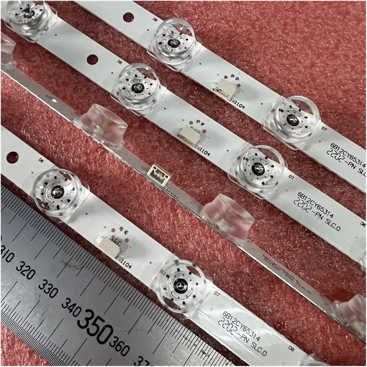 ⁦TILLOJJ LED Backlight 12LED for T.C/L 65S431 65S434 65S435 65S443 65P618 65V2D 65L8 65F9 6533F9 65V690 65N668 65A465 65RP620K GIC65LB105⁩ - الصورة ⁦5⁩