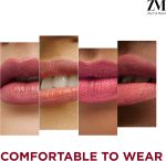 ⁦Zayn & Myza Transfer-Proof Power Matte Finish Lip Colour, Water & Smudge Proof, Long Lasting, Hala & Vegan, 6ml (Toasted Berry)⁩ - الصورة ⁦5⁩