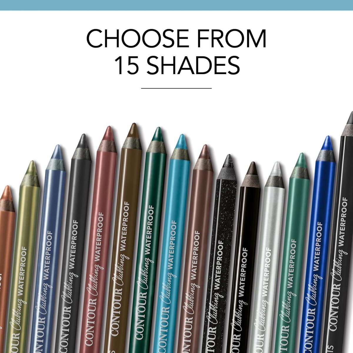 ⁦Bourjois Contour Clubbing, 078 Let's Bronze, Waterproof Eye Pencil, Bright & Intense Colour, Up to 24hrs Wear, Creamy & Comfortable, Clean & Vegan Formula, Sweat, Heat & Smudge-Proof, Quick Dry, 1.2g⁩ - الصورة ⁦7⁩