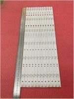 ⁦LED Backlight for Pi/on.er PLE5006 LT-50EM76 LT-50C550 P50FN117J MTV-5031LTA2 LED50D6-ZC14-01 LED50D06-ZC14AG LE50K5500TF K50DLM8F (Color : 60pcs For 5 TV)⁩ - الصورة ⁦3⁩
