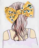 ⁦VeryNew Girl's 2 Piece Outfits,Toddler Girls clothes Fashion Printed T-Shirt and Pants Little Girls Outfits Set for 1-8Y⁩ - الصورة ⁦5⁩