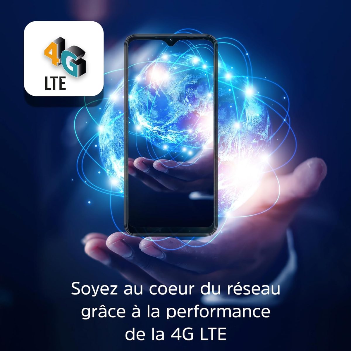 ⁦Energizer Ultimate U652S Dual SIM, 64GB, 2GB RAM, 4G LTE, 4000mAh Battery, Black⁩ - الصورة ⁦4⁩