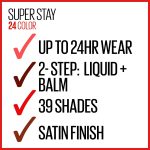 ⁦Maybelline SuperStay 24, 2-Step Liquid Lipstick, Constant Cocoa⁩ - الصورة ⁦6⁩