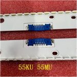 ⁦LED Backlight strip for Sam/s.ung UE55MU6455U UE55MU6452U UE55MU6450U UE55MU6449U UE55MU6445U UE55MU6442U UE55MU6440U UE55MU6440S (Color : 2 Kit For2 TV)⁩ - الصورة ⁦5⁩
