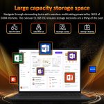 ⁦Auusda 16" FHD Laptop, AMD Ryzen 3 3250U (2/4, 3.5GHz), 16GB RAM, 512GB SSD, Pro Edition OS, Thin & Portable Design⁩ - الصورة ⁦3⁩