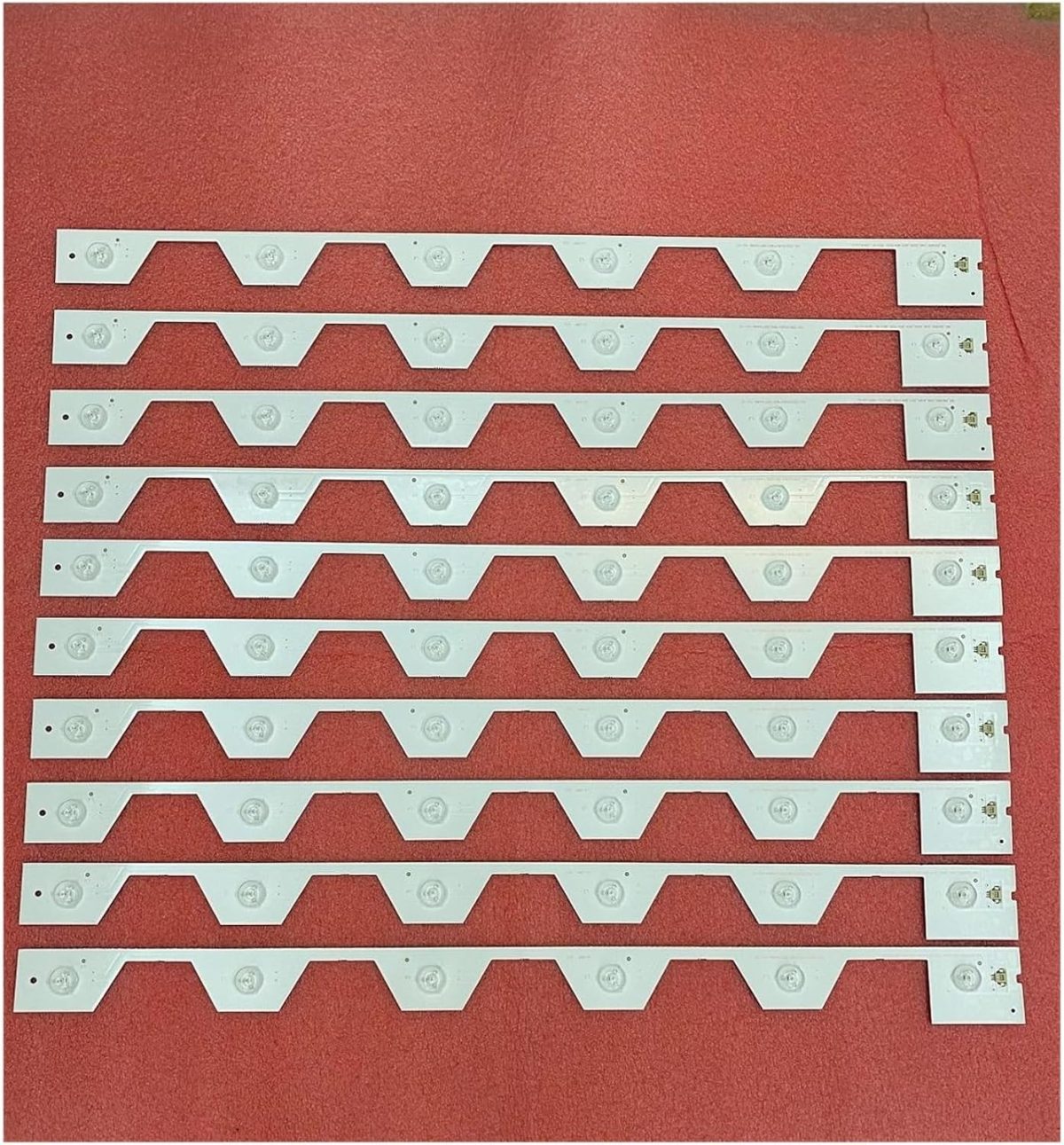 TILLOJJ LED Backlight Strip 6LED for T.hom/son 55FA5405 55FA5404 55FA3203 55FA3213 55UA6406 55FA5405 55ua6406W B55A858U D55A561U B55A658U (Color : Kit 10pcs For 1 TV)