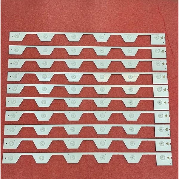 TILLOJJ LED Backlight Strip 6LED for T.hom/son 55FA5405 55FA5404 55FA3203 55FA3213 55UA6406 55FA5405 55ua6406W B55A858U D55A561U B55A658U (Color : Kit 10pcs For 1 TV)