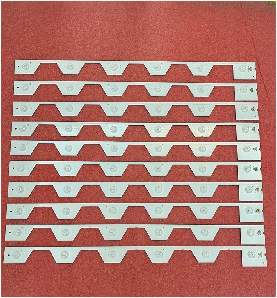 TILLOJJ LED Backlight Strip 6LED for T.hom/son 55FA5405 55FA5404 55FA3203 55FA3213 55UA6406 55FA5405 55ua6406W B55A858U D55A561U B55A658U (Color : Kit 10pcs For 1 TV)