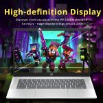 ⁦HP لابتوب كروم بوك 14 انش HD مضاد للتوهج، معالج انتل N200، 4GB LPDDR5، تخزين 288GB (128GB eMMC + قاعدة شحن 160GB)، بطاقة رسومات انتل UHD، واي فاي 6، كاميرا ويب، نظام تشغيل كروم، فضي⁩ - الصورة ⁦4⁩