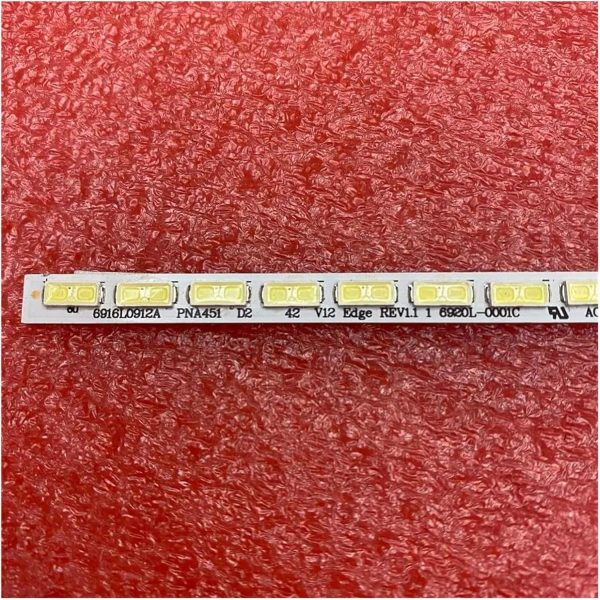 شريط اضاءة خلفية LED لـ TC-L42E5BG 42PFL4007G 42PFL5007G 42PFL6007 42PFL4317K 42L575T 42LS570T 42LS570S 42LM620T 42LM615S 42LM6200 (اللون: مجموعة 1 قطعة لـ 1 قطعة التلفزيون)