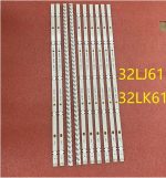 ⁦New 2 PCS/set 5LED 615mm LED backlight strip for L/G 32LJ610V 32LJ610V-ZD 32LJ610U LED ARRAY ASSY 32LJ61 HC320DUN-ABSL1-A14X⁩ - الصورة ⁦6⁩