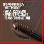 ⁦MAYBELLINE Maybelline Tattoo Studio Brow Styling Gel, Waterproof Eyebrow Makeup, Up to 36 Hours Lasting Eyebrows, Soft Brown, 1 Pack⁩ - الصورة ⁦3⁩