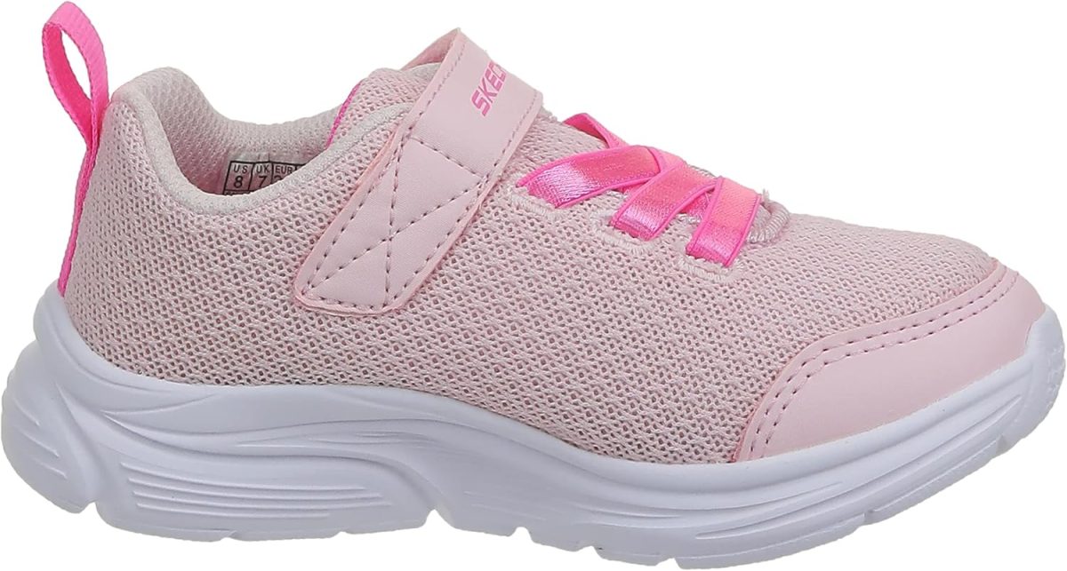 ⁦Skechers girls wavy lites sneaker⁩ - الصورة ⁦9⁩