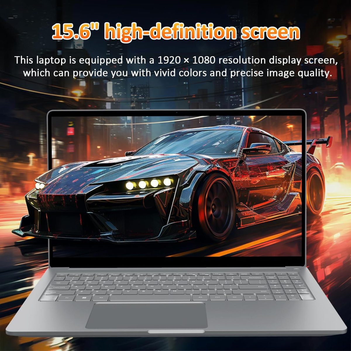 ⁦Auusda 15.6" FHD Gaming Laptop, AMD Ryzen 9 6900HX (8/16, 4.9GHz), 16GB RAM, 1TB SSD, Pro Edition OS, Ultimate Performance⁩ - الصورة ⁦4⁩