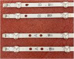 ⁦TILLOJJ LED backlight strip for ED4302FHD For Bu/s.h DLED43287FHDCNTDFVP For TELE.FUN/KEN T43FX280DLB For VE.S/TEL 430DRT-VNB-A/B VES430DNDL2DN12 (Color : Kit 4pcs For 1 TV)⁩ - الصورة ⁦3⁩