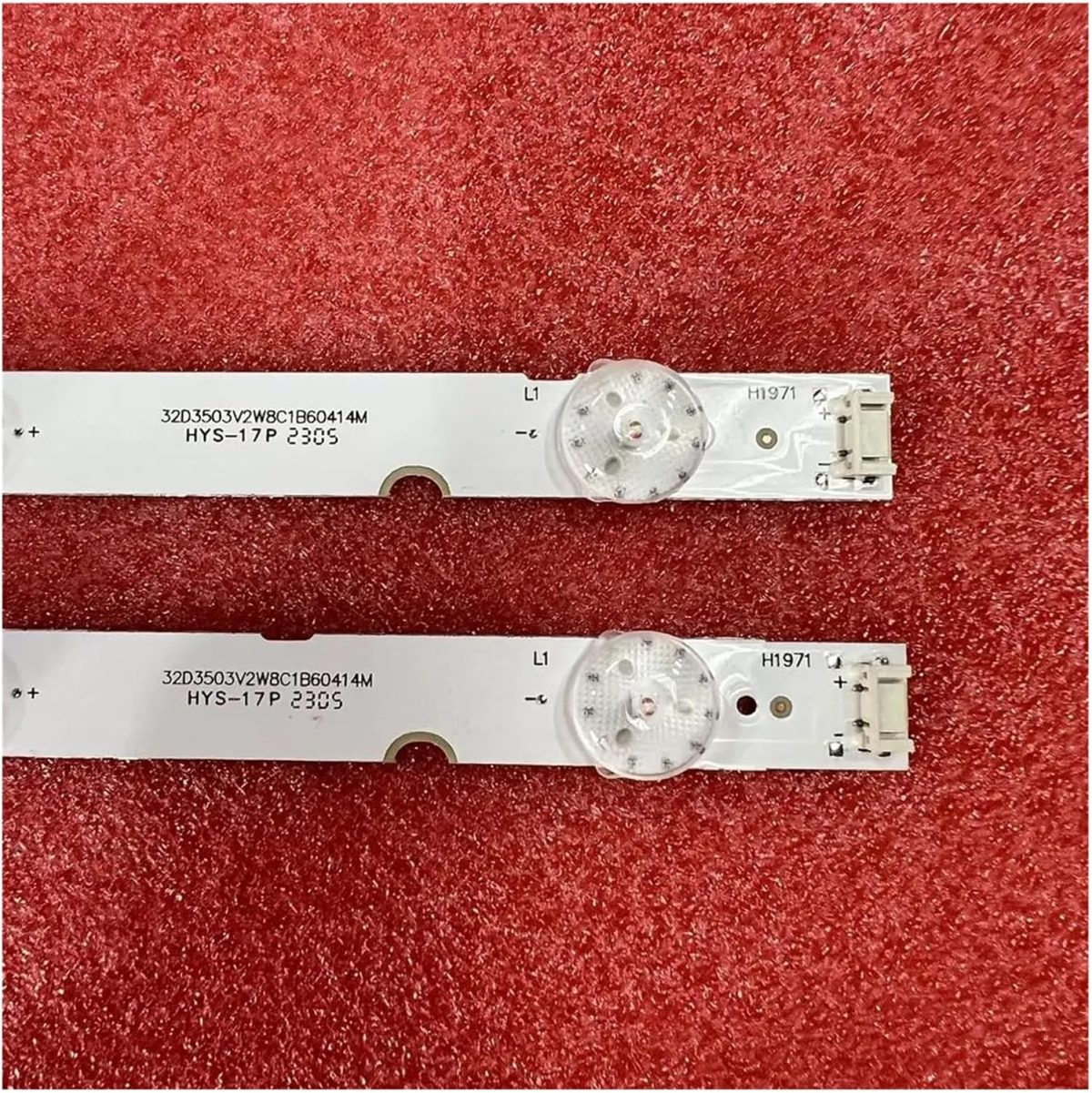 ⁦8LED LED Backlight Strip for L/G 32LM637BPLA 32LM630BPLA RF-AZ320026SR30-0801 A4 A5 SDL320H0 HD0-B00 (Color : 4pcs For 2 TV)⁩ - الصورة ⁦2⁩