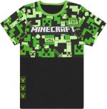 ⁦Minecraft Pajamas Boys 4 Design Options Kids Top Shorts Gamer PJs⁩ - الصورة ⁦5⁩
