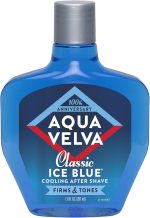 Aqua Velva After Shave, Classic Ice Blue, Soothes, Cools, and Refreshes Skin, 7 Ounce