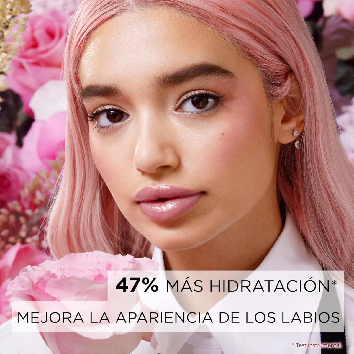 ⁦L’Oréal Paris L'Oreal Lipstick, Balm-In-Lipstick, Keep Lips Hydrated and Smooth, Natural-Looking Shiny Finish, Glow Paradise, 353 Mulberry Ecstatic?⁩ - الصورة ⁦6⁩
