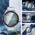⁦Diruite 3-Pack Screen Protector for Garmin Forerunner 265S, HD Glass Screen Protector for Garmin Forerunner 265S [Bubble-free] [Scratch Resistant] [Full Cover]⁩ - الصورة ⁦5⁩
