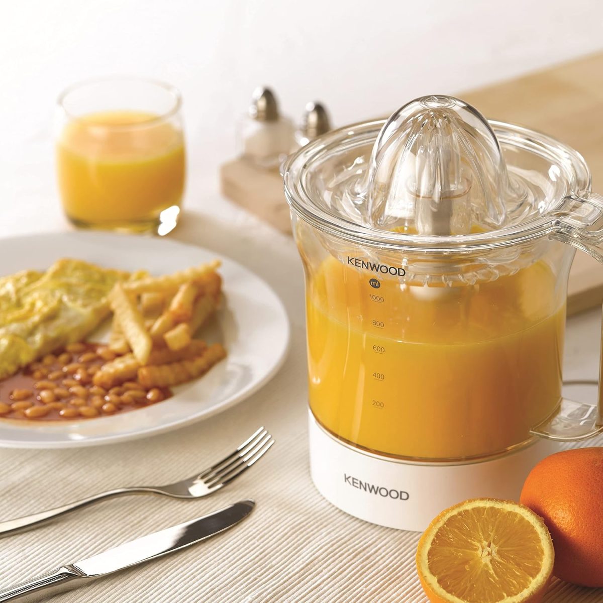 ⁦Kenwood Citrus Juicer, 60W, 1L, JE280001, White⁩ - الصورة ⁦5⁩