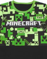 ⁦Minecraft Pajamas Boys 4 Design Options Kids Top Shorts Gamer PJs⁩ - الصورة ⁦7⁩